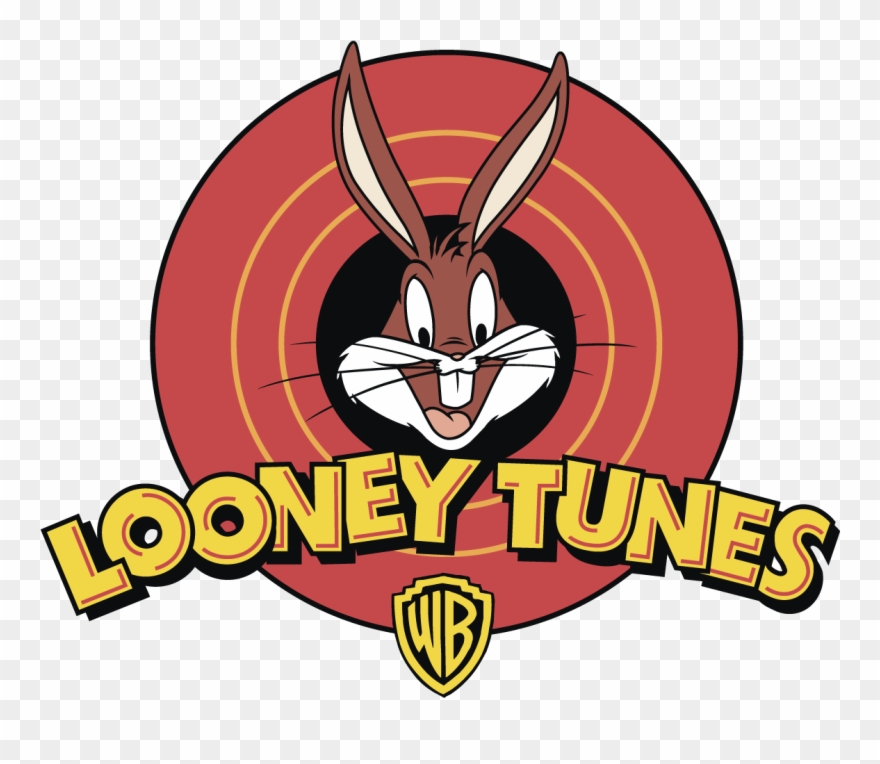 Looney Tunes Bugs Bunny Logo Vector Clipart