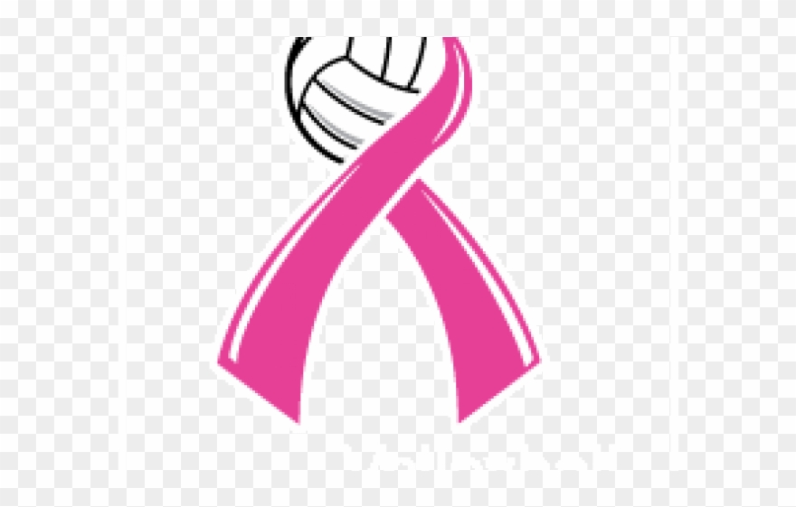 Ribbon Clipart Volleyball - Png Download