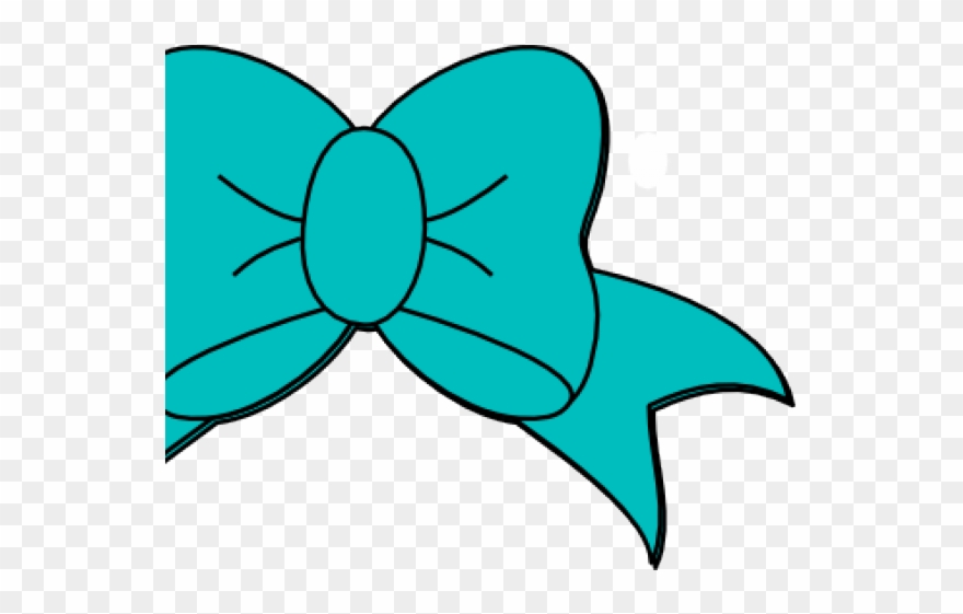 Bow Clipart Dark Blue - Png Download