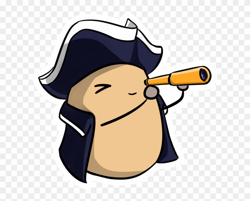 Let's Play Potato Pirates To Learn More Clipart