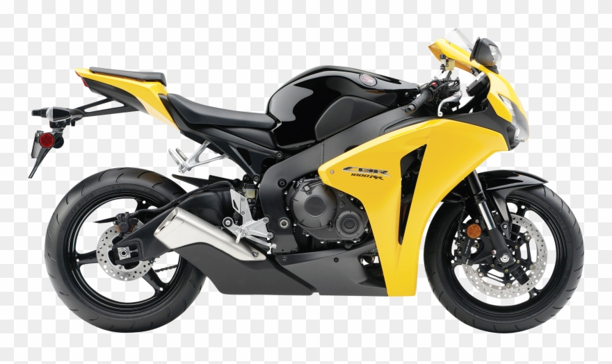 Honda Cbr 1000rr Yellow Motorcycle Bike Png Image Clipart