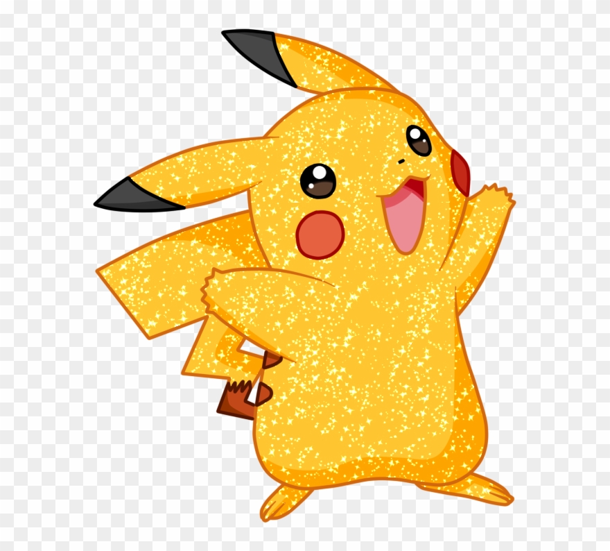 Shiny Pikachu Pikachu, Clip Art, Illustrations - Png Download