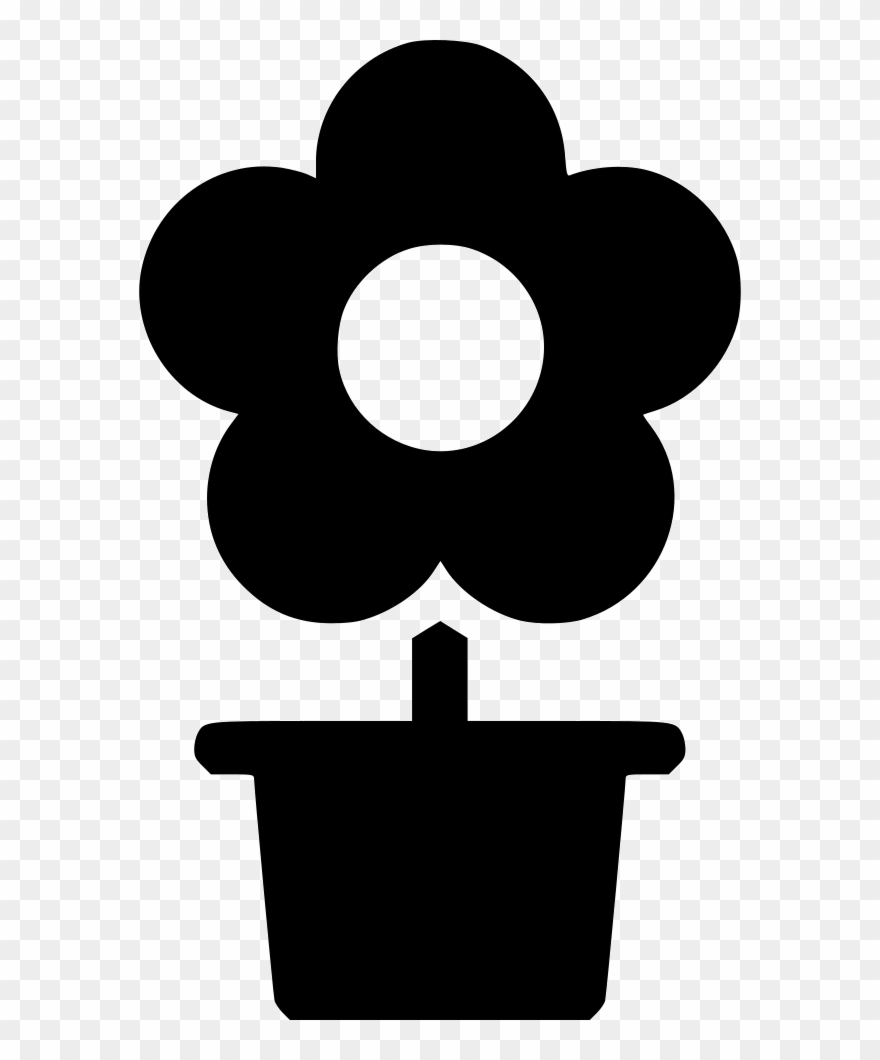 Flower Pot Comments Clipart
