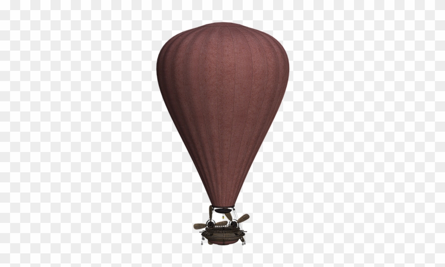 Vintage Hot Air Balloons Messages Sticker-0 Clipart