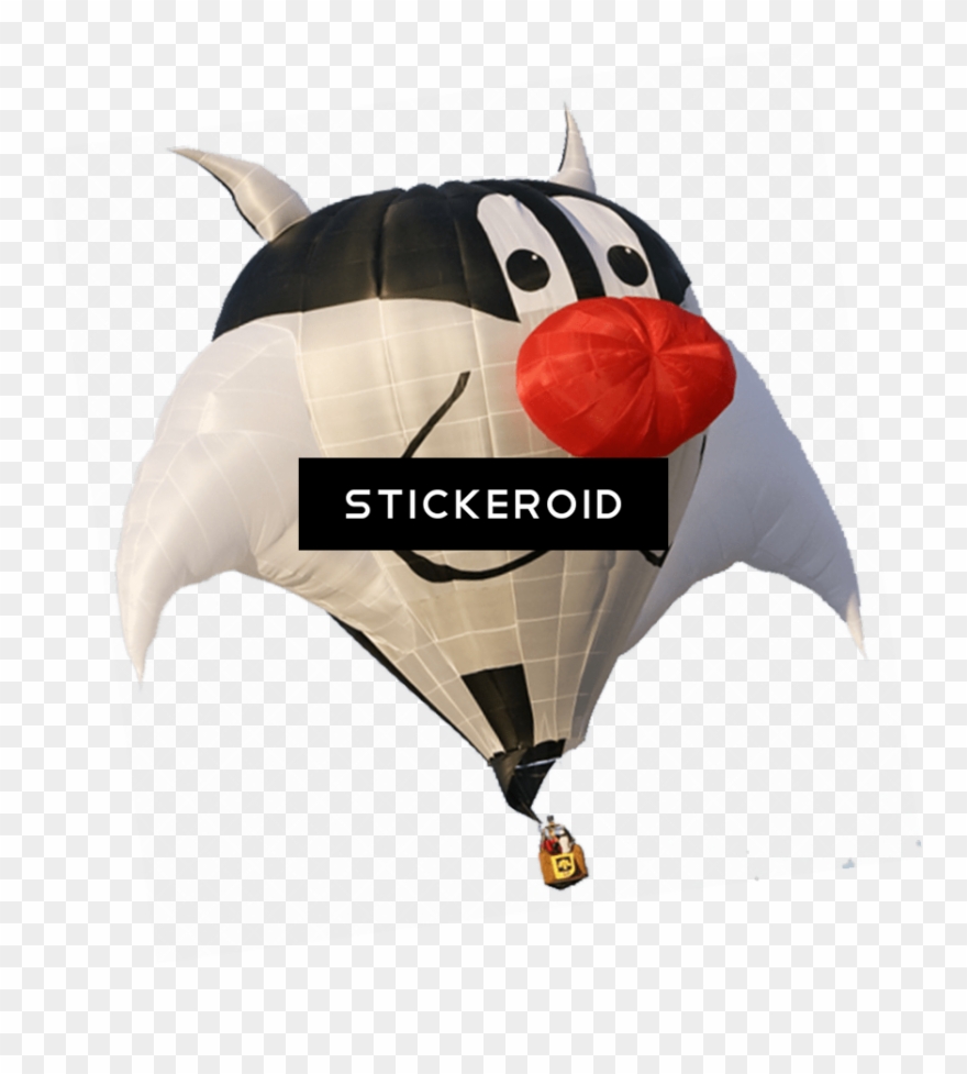 Retro Hot Air Balloon Clipart