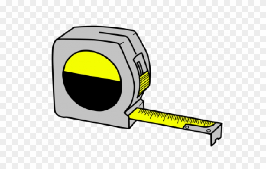 Construction Clipart Tape Measure - Png Download
