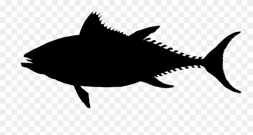 Goldfish Silhouette Clip Art - Png Download