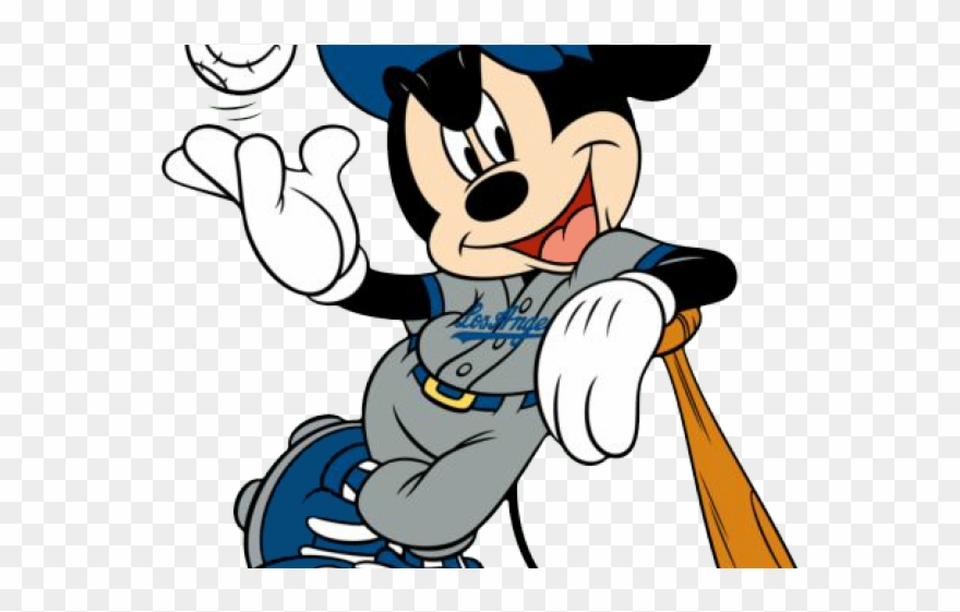 Los Angeles Clipart Mickey Mouse - Png Download