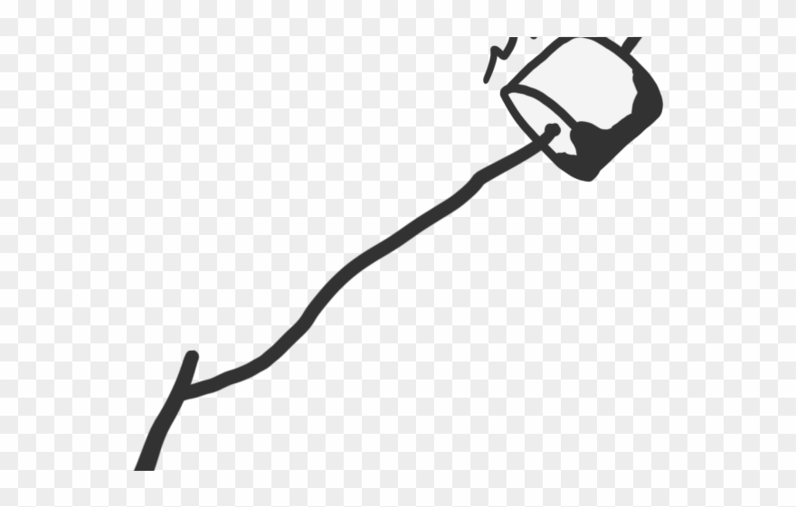 Drawn Camp Fire Line Art Clipart