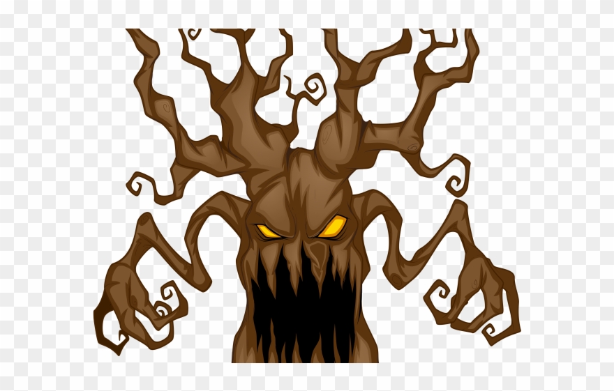 Creepy Clipart Sad Monster - Png Download