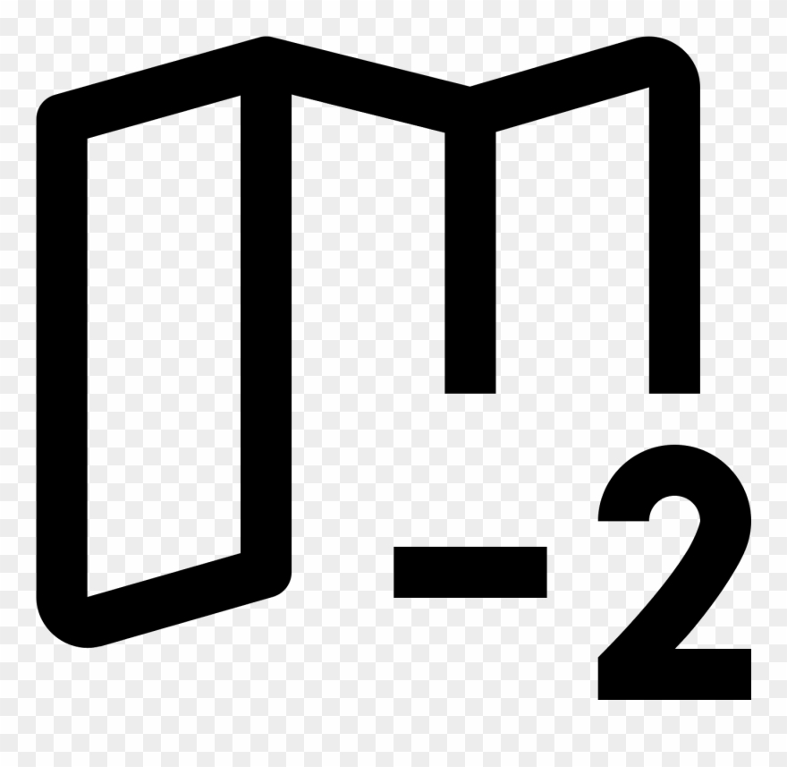 This Logo Displays An Unfolded Road Map With A Small Clipart