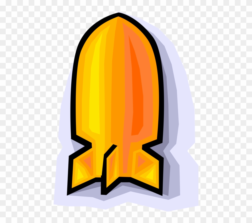 Vector Illustration Of Military Bomb Explosive Weapon Clipart
