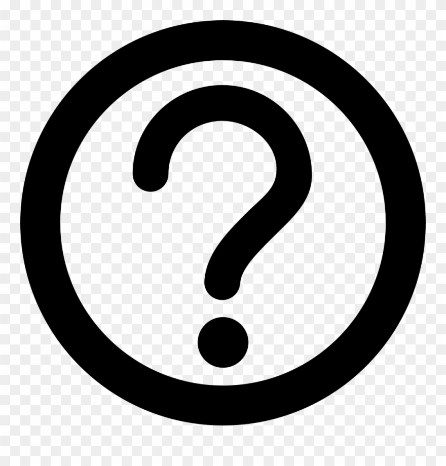 Question Mark Comments Clipart