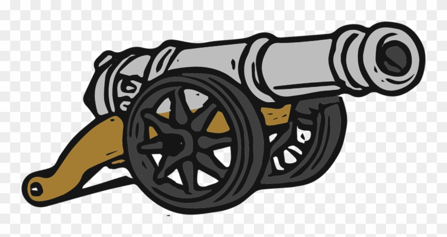 Fire Old Gun Clipart