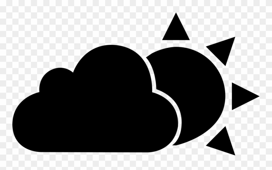 Cloudy Weather Comments Clipart