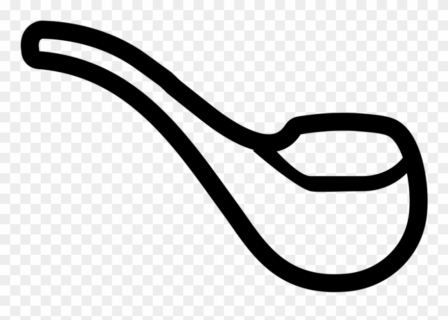 Smoking Pipe Outline Comments Clipart