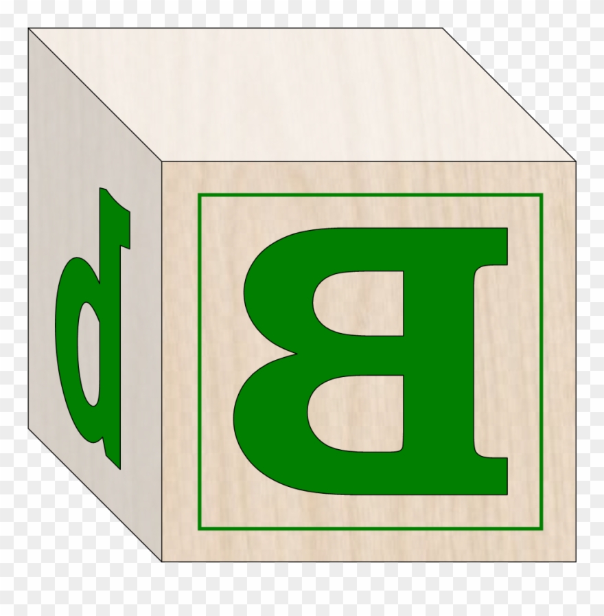 Abc And Them Clipart Of Blocks, Tri And Blocked - Png Download