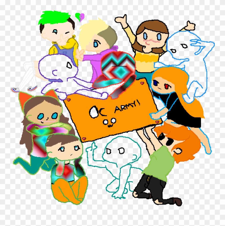 The One With Red And Blue Eyes Is Me And Plz Add Your Clipart