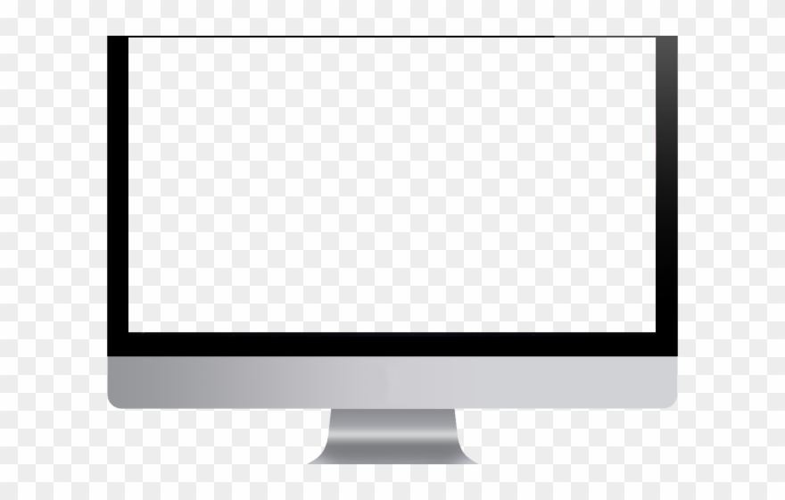 Monitor Clipart Desk Top - Png Download
