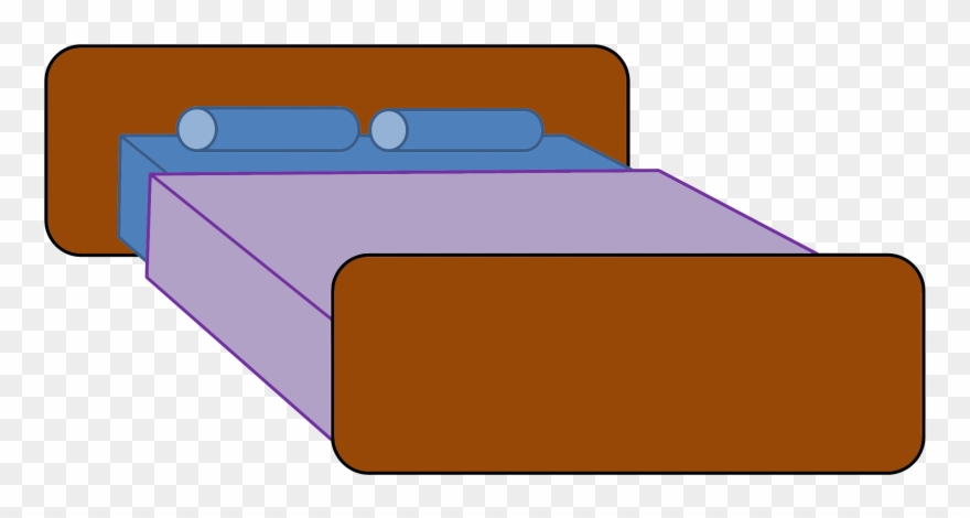 Clipart Of Bed, Bed Clipart Make And Bed Art - Png Download
