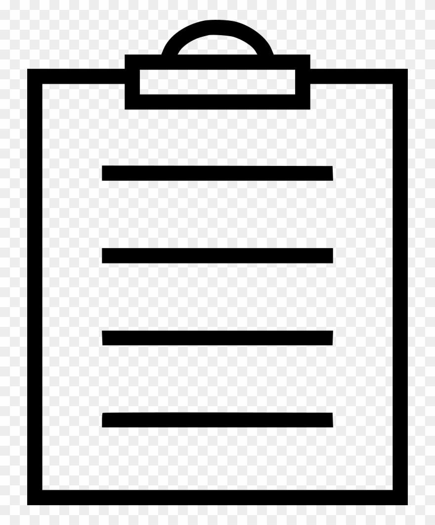 Clipboard Comments - Png Download