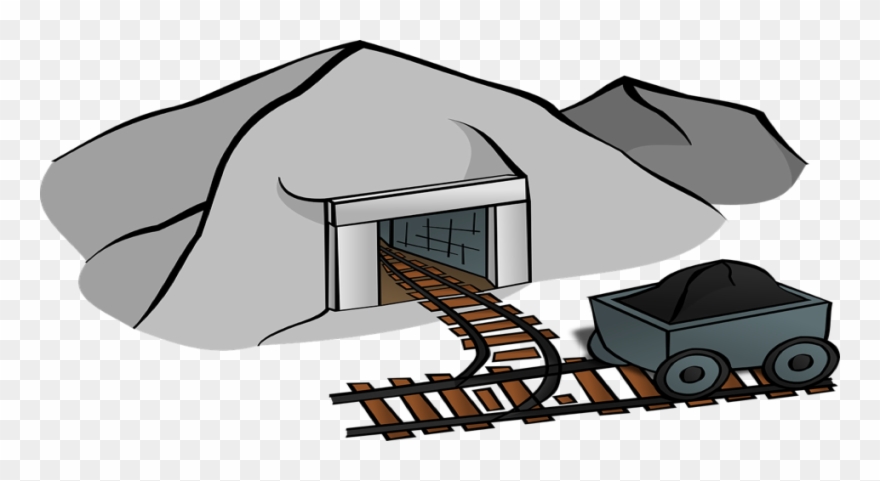 Due To The High Cost Of Mining, Much Of The Mining Clipart