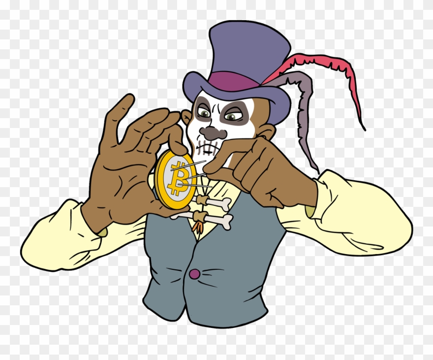 Bitcoin/altcoin Mining Voodoo Clipart