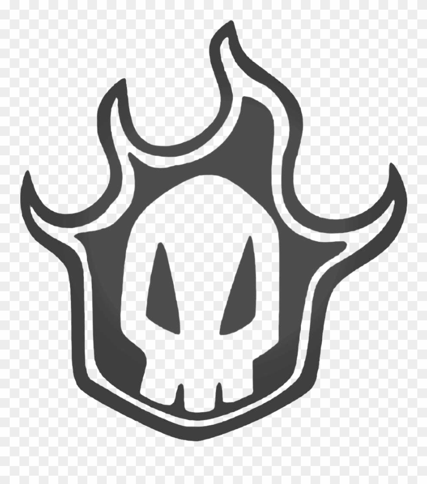 Bleach - Skull Decal Clipart