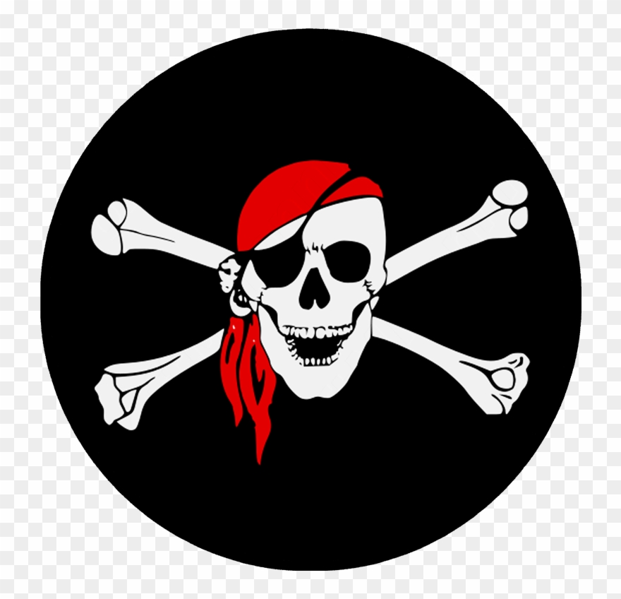 Pirate Skull Bones Clipart