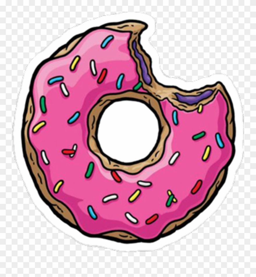 Donuts Food Sweets Pink Bite Freetoedit Clipart