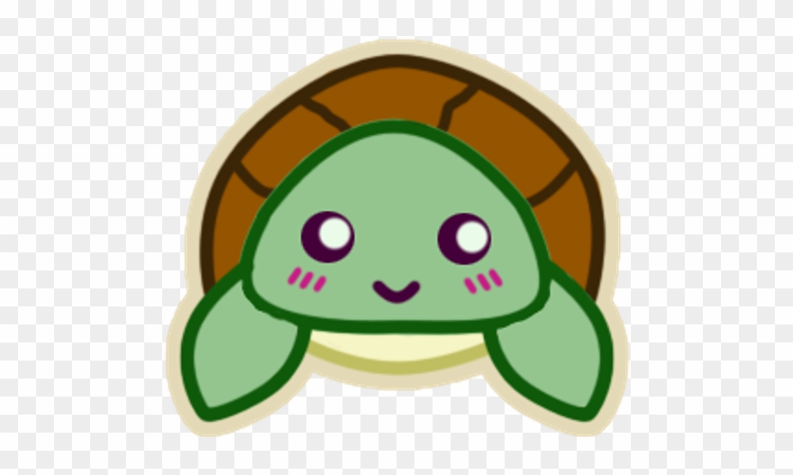 Turtle Sea Animal Cute Adorable Kawaii Clipart