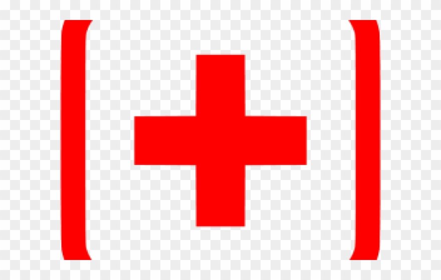 Red Cross Mark Clipart Hospital Cross - Png Download