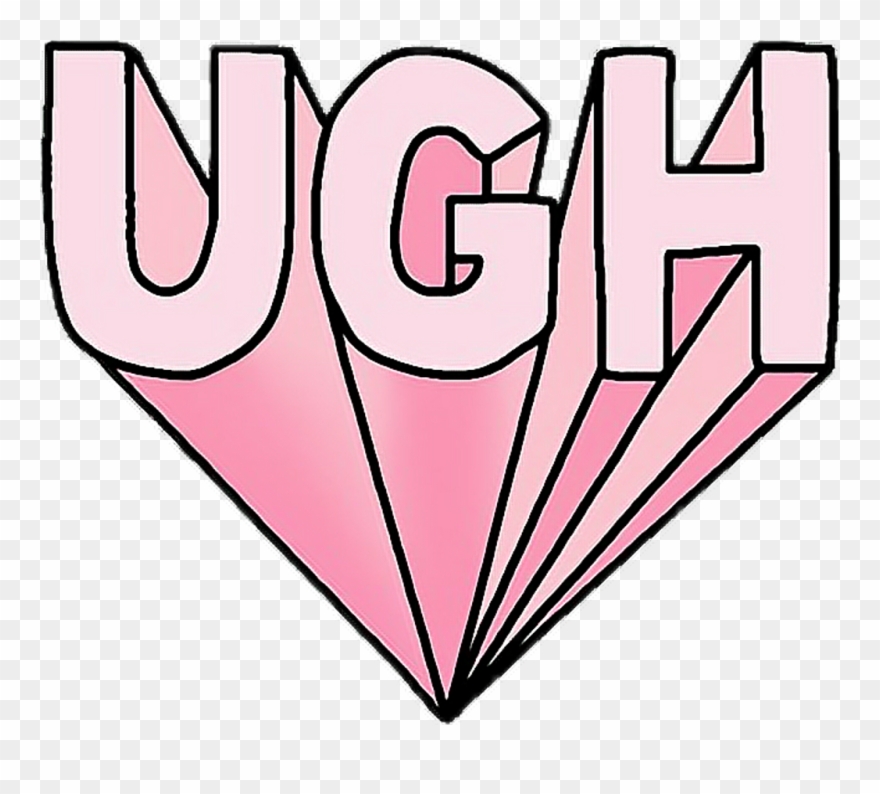 Ugh Tumblr Png Pngtumblr Pink Clipart