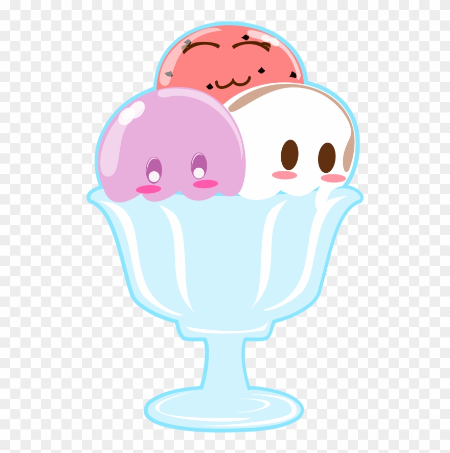 Free Download Cute Ice Cream Transparent Clipart Ice - Png Download