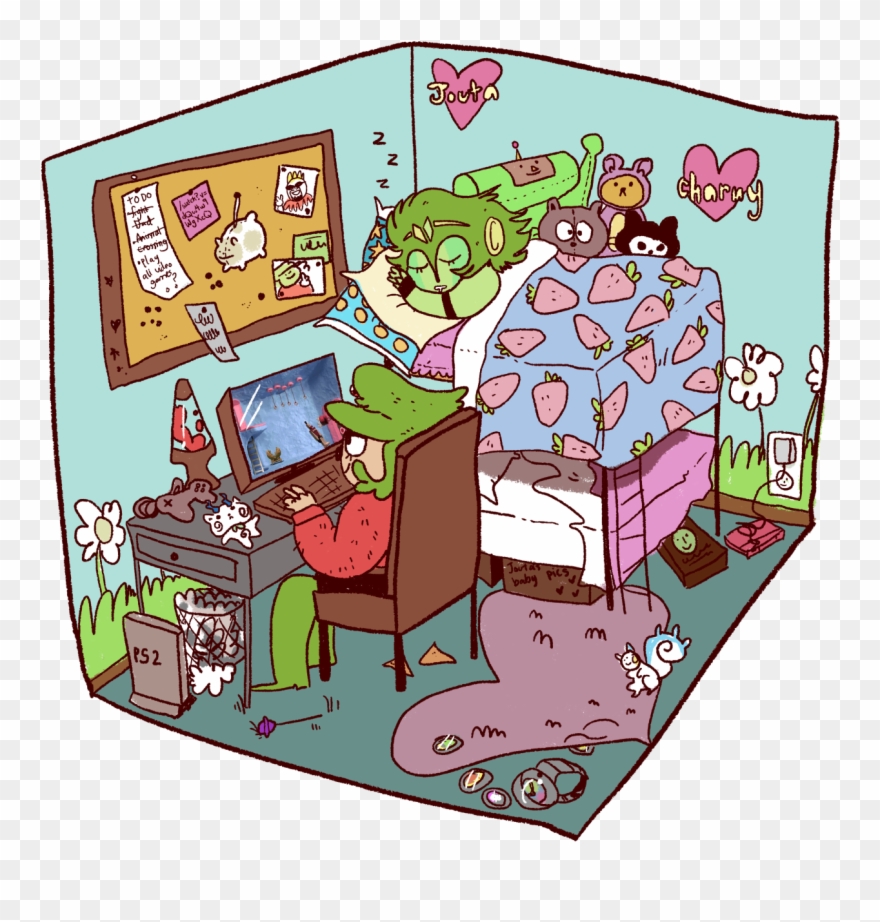 They Bought A Bunk Bed For Jouta And Charmy Clipart