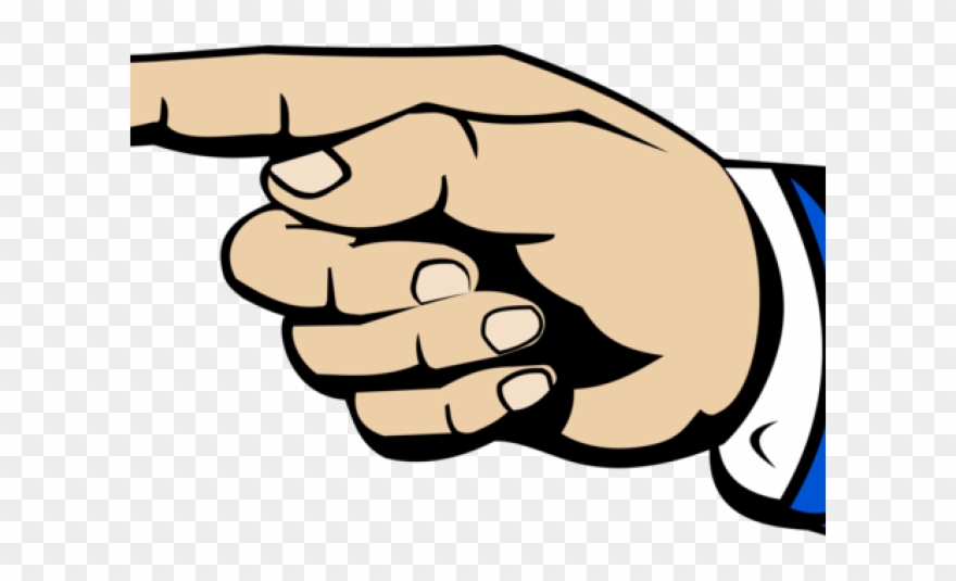Fingers Clipart Point At You - Png Download
