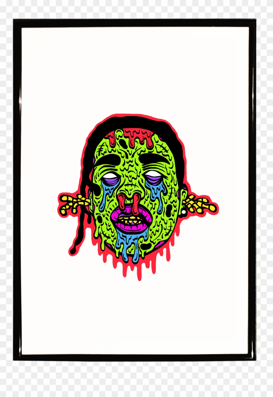 Zombie A$ap Rocky A3 Print $24 Clipart