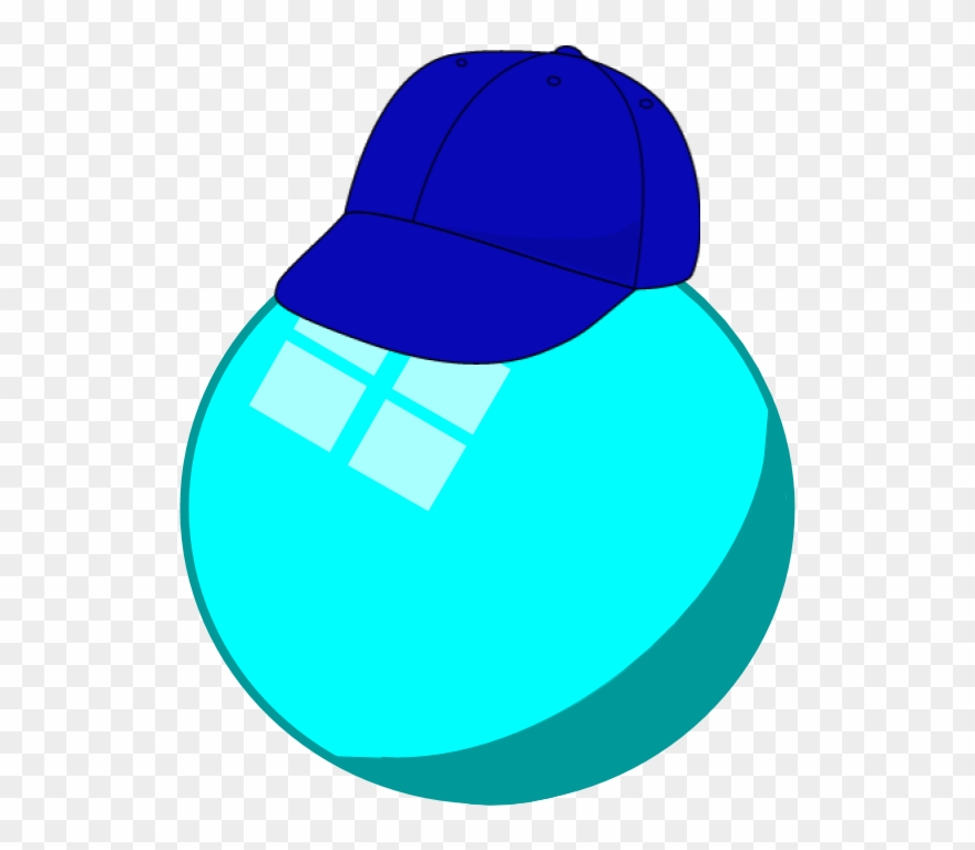 Cap Clip Blue Object - Png Download