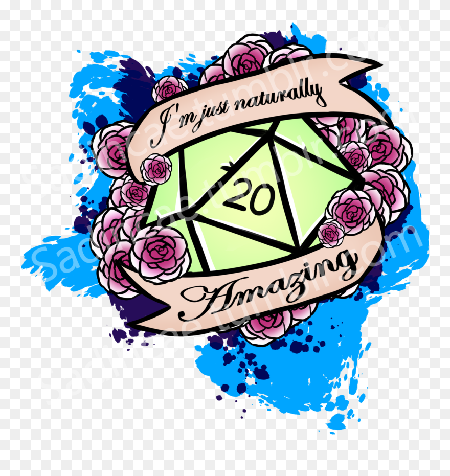 D20 Clipart - Png Download