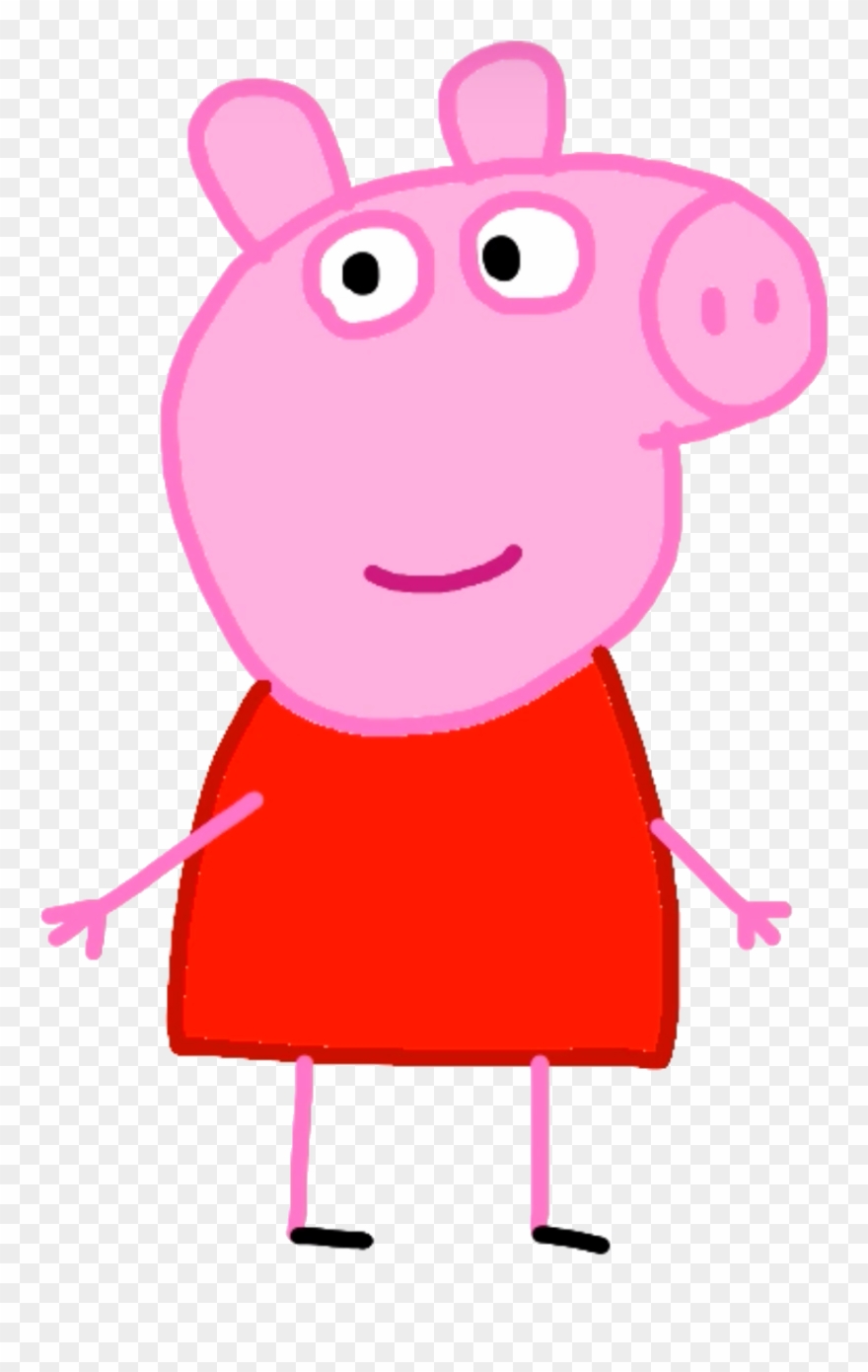 Peppa Clipart Mummy Pig - Png Download