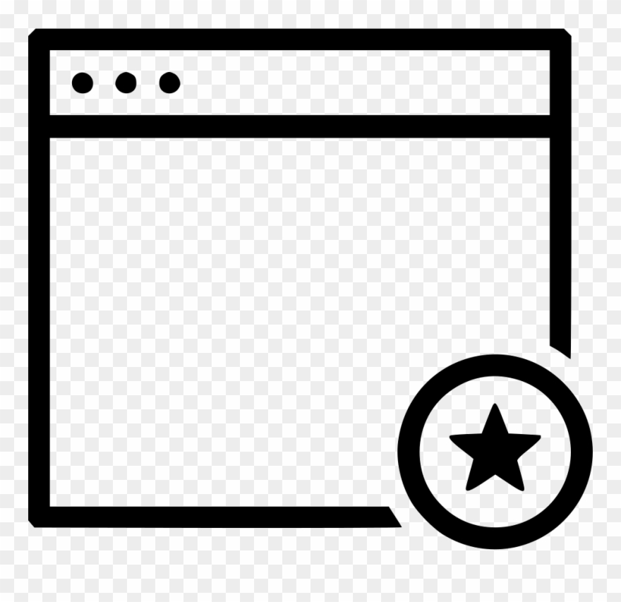 Window Favorite Star Comments Clipart (#3020094) - PinClipart