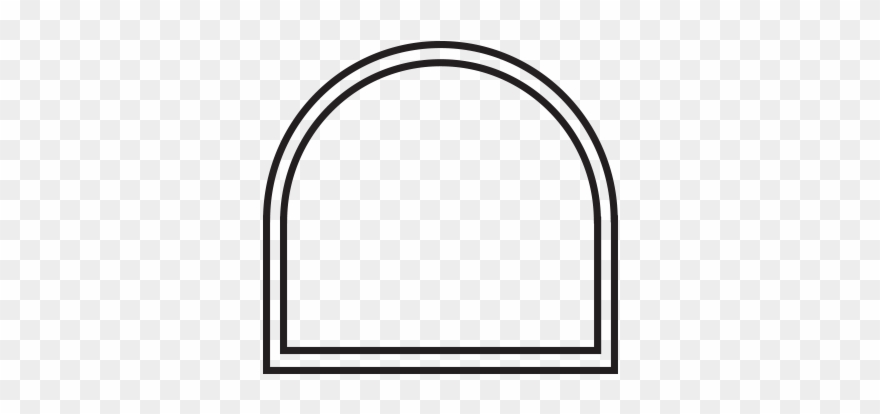 Extended Leg Half Round Clipart