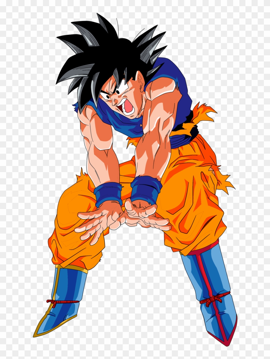 Goku Clipart Spirit Bomb - Png Download