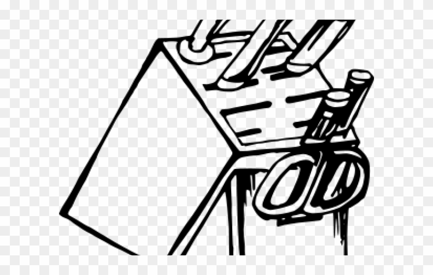Knife Clipart Line Art - Png Download