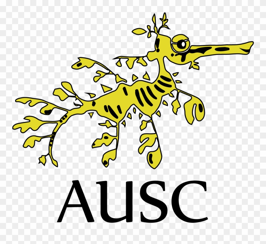 Emblem Ausc Black And White Clipart
