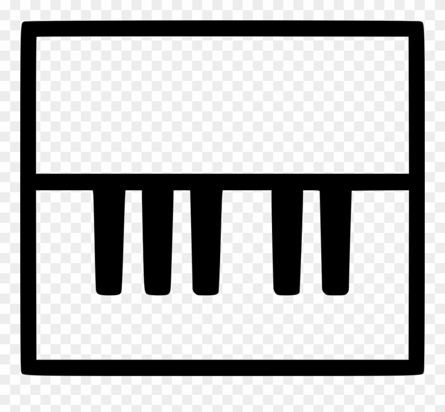 Piano Svg Side Clipart