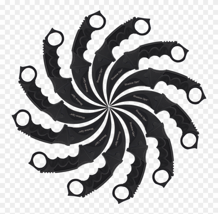 Fixed Blade Karambit Neck Knife With Sheath, , Panther Clipart