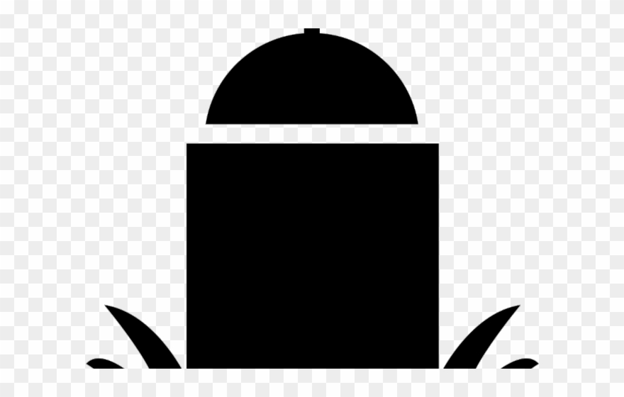 Tombstone Clipart Over Hill - Png Download