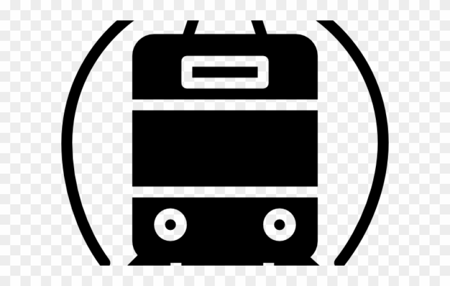 Rails Clipart Black And White - Png Download