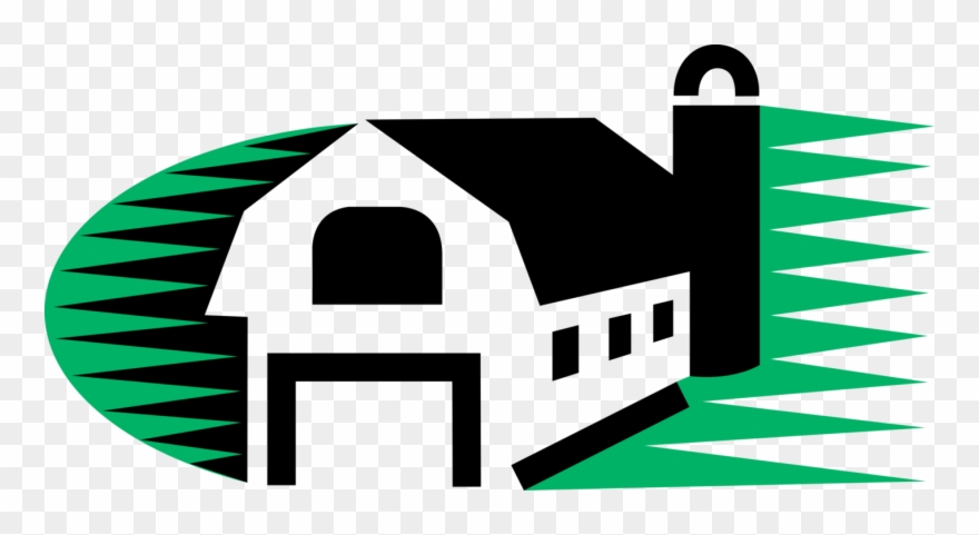 Farm Barn And Grain Clipart